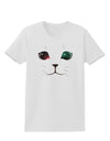 Adorable Space Cat Womens T-Shirt-Womens T-Shirt-TooLoud-White-X-Small-Davson Sales