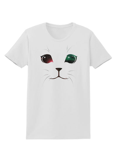 Adorable Space Cat Womens T-Shirt-Womens T-Shirt-TooLoud-White-X-Small-Davson Sales