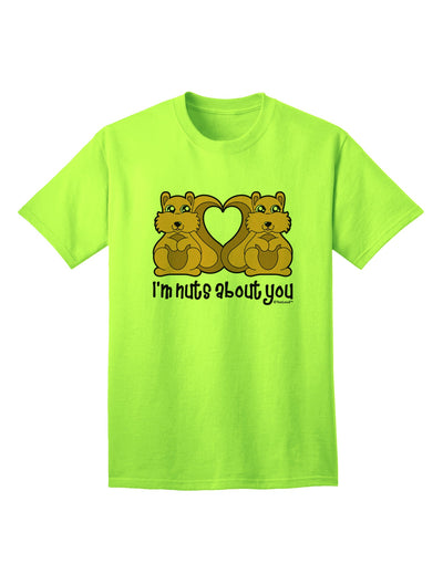 Adorable Squirrels - A Captivating Adult T-Shirt for Squirrel Enthusiasts by TooLoud-Mens T-shirts-TooLoud-Neon-Green-Small-Davson Sales