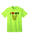 Adorable Yorkshire Terrier Yorkie Dog Adult T-Shirt - A Must-Have for Dog Lovers-Mens T-shirts-TooLoud-Neon-Green-Small-Davson Sales