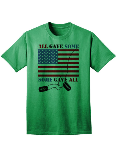 Adult T-Shirt Collection: Honoring Those Who Sacrificed-Mens T-shirts-TooLoud-Kelly-Green-Small-Davson Sales