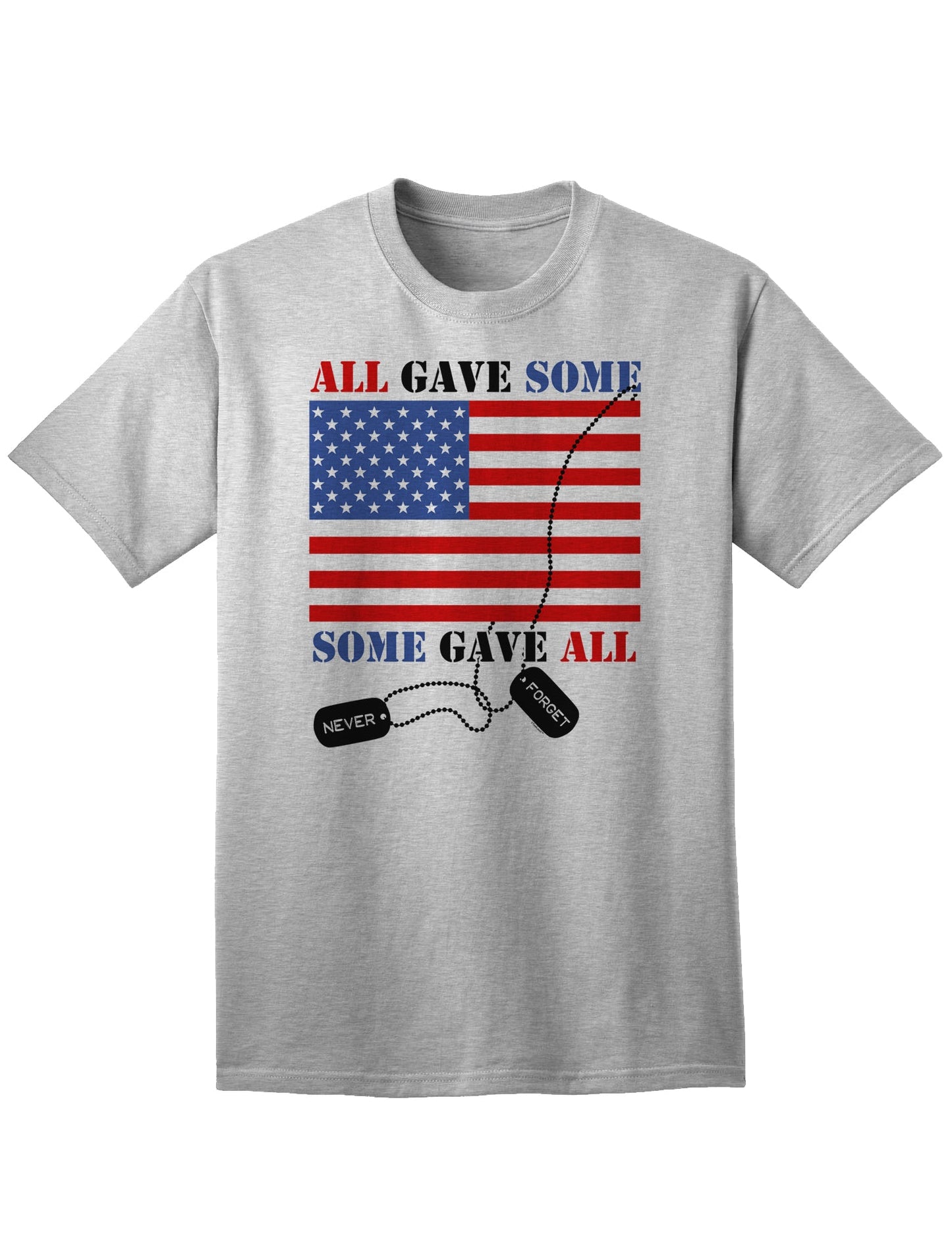 Adult T-Shirt Collection: Honoring Those Who Sacrificed-Mens T-shirts-TooLoud-AshGray-Small-Davson Sales