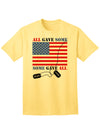 Adult T-Shirt Collection: Honoring Those Who Sacrificed-Mens T-shirts-TooLoud-Yellow-Small-Davson Sales