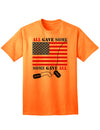 Adult T-Shirt Collection: Honoring Those Who Sacrificed-Mens T-shirts-TooLoud-Neon-Orange-Small-Davson Sales