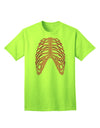 Adult T-Shirt Collection: Human Pink Skeleton Bones Ribcage - A Unique Fashion Statement-Mens T-shirts-TooLoud-Neon-Green-Small-Davson Sales