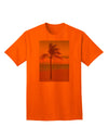 Adult T-Shirt Collection: Palm Tree Beach Filter - A Tropical Style Statement-Mens T-shirts-TooLoud-Orange-Small-Davson Sales