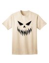 Adult T-Shirt Collection: Scary Evil Jack O' Lantern Pumpkin Face - A Spooky Ecommerce Exclusive-Mens T-shirts-TooLoud-Natural-Small-Davson Sales