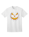 Adult T-Shirt Collection: Scary Glow Evil Jack O Lantern Pumpkin - A Spooky Ecommerce Exclusive-Mens T-shirts-TooLoud-White-Small-Davson Sales