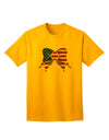 Adult T-Shirt Collection: The Patriotic Bow - Express Your National Pride-Mens T-shirts-TooLoud-Gold-Small-Davson Sales