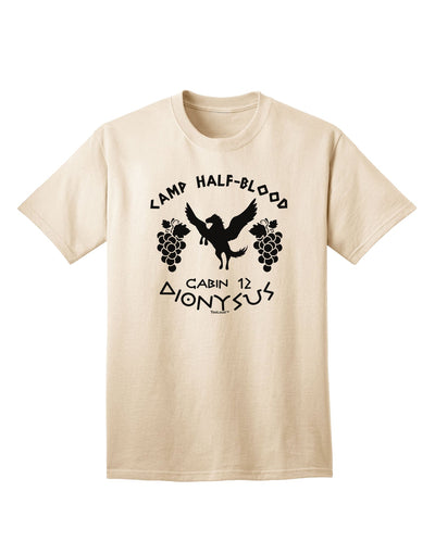 Adult T-Shirt: Dionysus Cabin 12 - Camp Half Blood Collection-Mens T-shirts-TooLoud-Natural-Small-Davson Sales