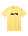 Adult T-Shirt: Discover Your Ultimate Zombie Survival Strategy-Mens T-shirts-TooLoud-Yellow-Small-Davson Sales