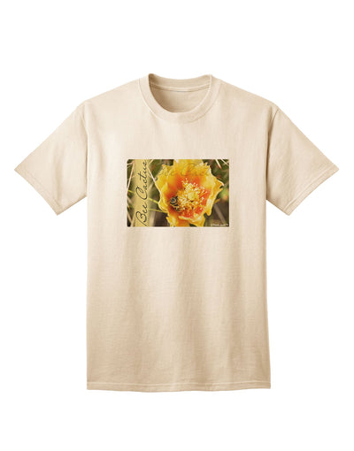 Adult T-Shirt Featuring Bee Cactus Design with Text Detailing-Mens T-shirts-TooLoud-Natural-Small-Davson Sales