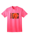 Adult T-Shirt Featuring Bee Cactus Design with Text Detailing-Mens T-shirts-TooLoud-Neon-Pink-Small-Davson Sales