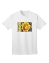 Adult T-Shirt Featuring Bee Cactus Design with Text Detailing-Mens T-shirts-TooLoud-White-Small-Davson Sales