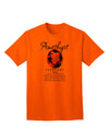 Adult T-Shirt Featuring February's Birthstone - The Amethyst-Mens T-shirts-TooLoud-Orange-Small-Davson Sales