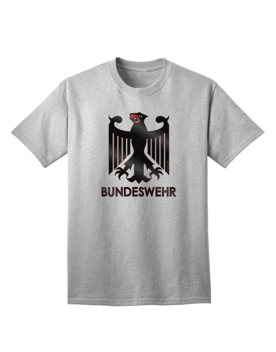 Adult T-Shirt Featuring the Bundeswehr Logo with Text - A Classic Apparel Choice-Mens T-shirts-TooLoud-White-Small-Davson Sales