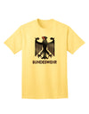 Adult T-Shirt Featuring the Bundeswehr Logo with Text - A Classic Apparel Choice-Mens T-shirts-TooLoud-Yellow-Small-Davson Sales