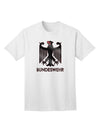 Adult T-Shirt Featuring the Bundeswehr Logo with Text - A Classic Apparel Choice-Mens T-shirts-TooLoud-White-Small-Davson Sales