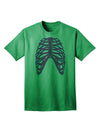 Adult T-Shirt: Human Purple Skeleton Bones Ribcage - A Unique Fashion Statement-Mens T-shirts-TooLoud-Kelly-Green-Small-Davson Sales