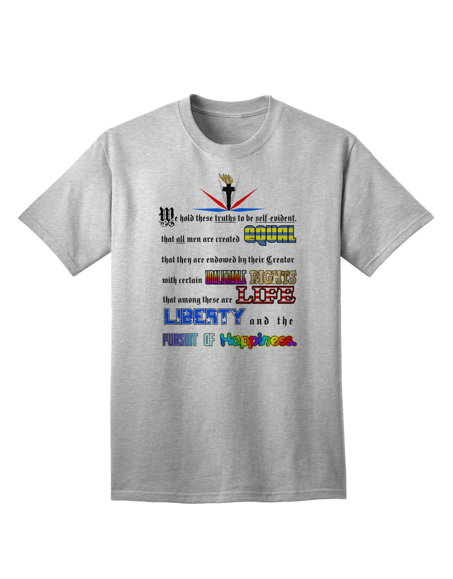 Adult T-Shirt - Life, Liberty, and the Pursuit of Happiness-Mens T-shirts-TooLoud-White-Small-Davson Sales