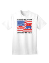 Adult T-Shirt - United We Stand Divided We Fall-Mens T-shirts-TooLoud-White-Small-Davson Sales