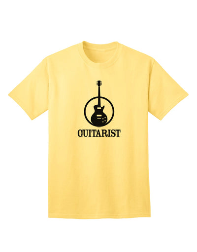 Adult T-Shirt for Guitarists-Mens T-shirts-TooLoud-Yellow-Small-Davson Sales