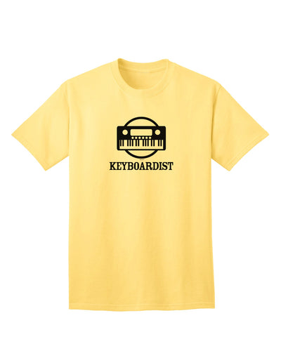 Adult T-Shirt for Keyboardists-Mens T-shirts-TooLoud-Yellow-Small-Davson Sales