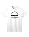 Adult T-Shirt for Zombie Apocalypse Group with Heavy Weapons-Mens T-shirts-TooLoud-White-Small-Davson Sales