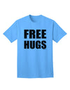 Adult T-Shirt with Complimentary Hug Design-Mens T-shirts-TooLoud-Aquatic-Blue-Small-Davson Sales