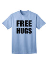 Adult T-Shirt with Complimentary Hug Design-Mens T-shirts-TooLoud-Light-Blue-Small-Davson Sales