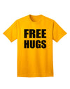 Adult T-Shirt with Complimentary Hug Design-Mens T-shirts-TooLoud-Gold-Small-Davson Sales