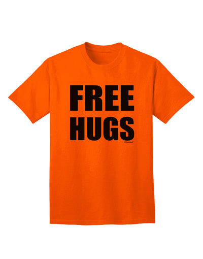 Adult T-Shirt with Complimentary Hug Design-Mens T-shirts-TooLoud-Orange-Small-Davson Sales