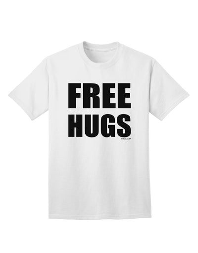 Adult T-Shirt with Complimentary Hug Design-Mens T-shirts-TooLoud-White-Small-Davson Sales