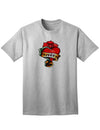 Adult T-Shirt with Tattoo Heart Design for Grandmothers-Mens T-shirts-TooLoud-AshGray-Small-Davson Sales