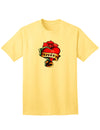 Adult T-Shirt with Tattoo Heart Design for Grandmothers-Mens T-shirts-TooLoud-Yellow-Small-Davson Sales