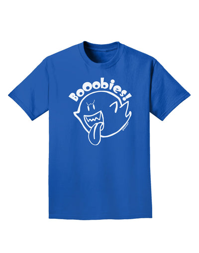 Adult T-Shirt with a Playful Design- Booobies-Mens T-shirts-TooLoud-Royal-Blue-Small-Davson Sales