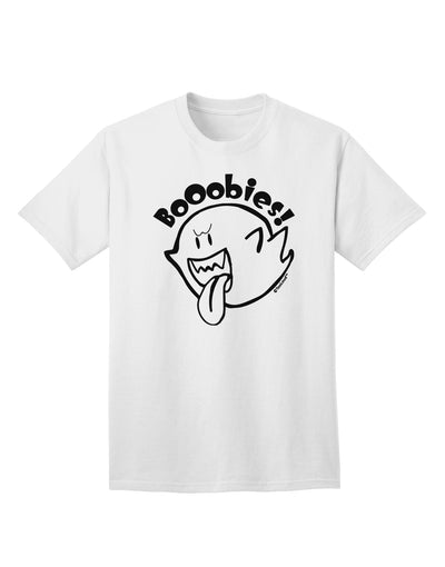 Adult T-Shirt with a Playful Design- Booobies-Mens T-shirts-TooLoud-White-Small-Davson Sales