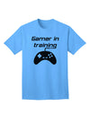 Advanced Gamer In Training: Premium BnW Adult T-Shirt Collection-Mens T-shirts-TooLoud-Aquatic-Blue-Small-Davson Sales