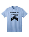 Advanced Gamer In Training: Premium BnW Adult T-Shirt Collection-Mens T-shirts-TooLoud-Light-Blue-Small-Davson Sales