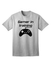 Advanced Gamer In Training: Premium BnW Adult T-Shirt Collection-Mens T-shirts-TooLoud-AshGray-Small-Davson Sales