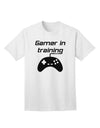 Advanced Gamer In Training: Premium BnW Adult T-Shirt Collection-Mens T-shirts-TooLoud-White-Small-Davson Sales