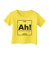 Ah the Element of Surprise Funny Science Infant T-Shirt by TooLoud-Infant T-Shirt-TooLoud-Yellow-06-Months-Davson Sales