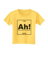 Ah the Element of Surprise Funny Science Toddler T-Shirt by TooLoud-Toddler T-Shirt-TooLoud-Yellow-2T-Davson Sales