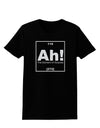 Ah the Element of Surprise Funny Science Womens Dark T-Shirt by TooLoud-Womens T-Shirt-TooLoud-Black-X-Small-Davson Sales