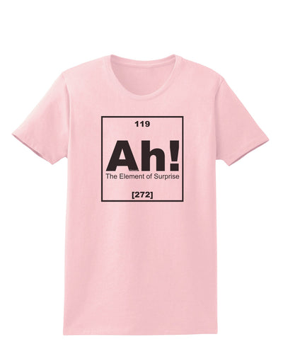 Ah the Element of Surprise Funny Science Womens T-Shirt by TooLoud-Womens T-Shirt-TooLoud-PalePink-X-Small-Davson Sales