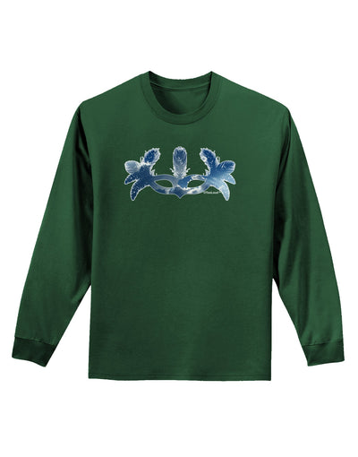 Air Masquerade Mask Adult Long Sleeve Dark T-Shirt by TooLoud-TooLoud-Dark-Green-Small-Davson Sales