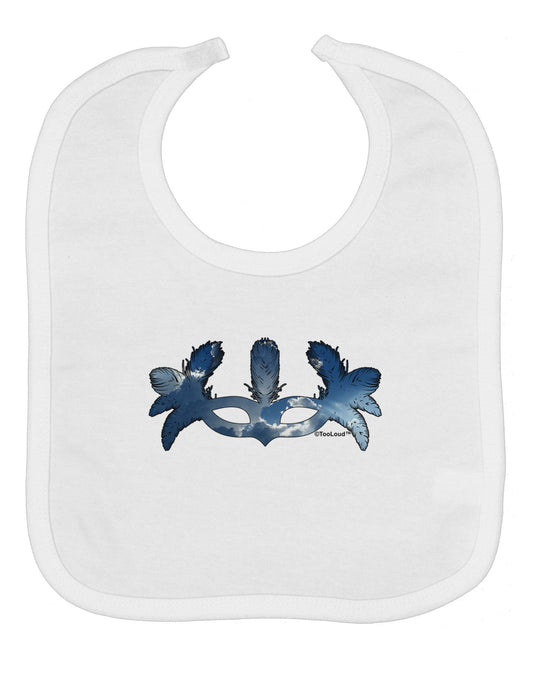 Air Masquerade Mask Baby Bib by TooLoud