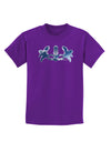 Air Masquerade Mask Childrens Dark T-Shirt by TooLoud-Childrens T-Shirt-TooLoud-Purple-X-Small-Davson Sales