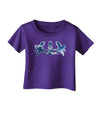 Air Masquerade Mask Infant T-Shirt Dark by TooLoud-Infant T-Shirt-TooLoud-Purple-06-Months-Davson Sales