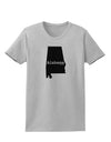 Alabama - United States Shape Womens T-Shirt by TooLoud-Womens T-Shirt-TooLoud-AshGray-X-Small-Davson Sales